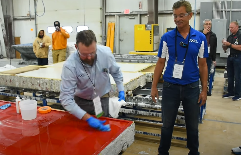 AxelPlasticsInc's tweet card. At the 2024 Polycon Polytech Training Session at Syn-Mar Products, Inc., AXEL showcased their breakthrough mold primer technology in XTEND PR-ACP-EZ. PR-ACP-EZ is a fast applying, high gloss primer...