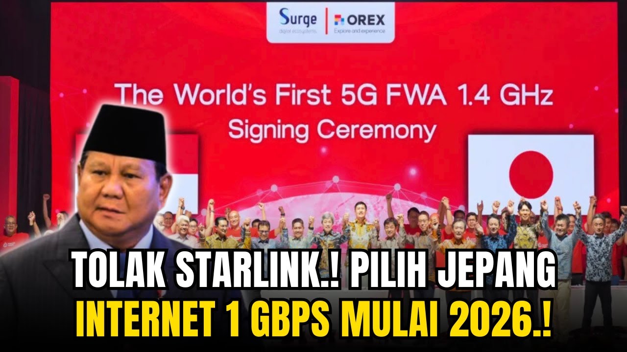 ImJustHavingFu2's tweet card. Prabowo Tolak Starlink, Pilih Internet Indonesia Super Murah & Cepat