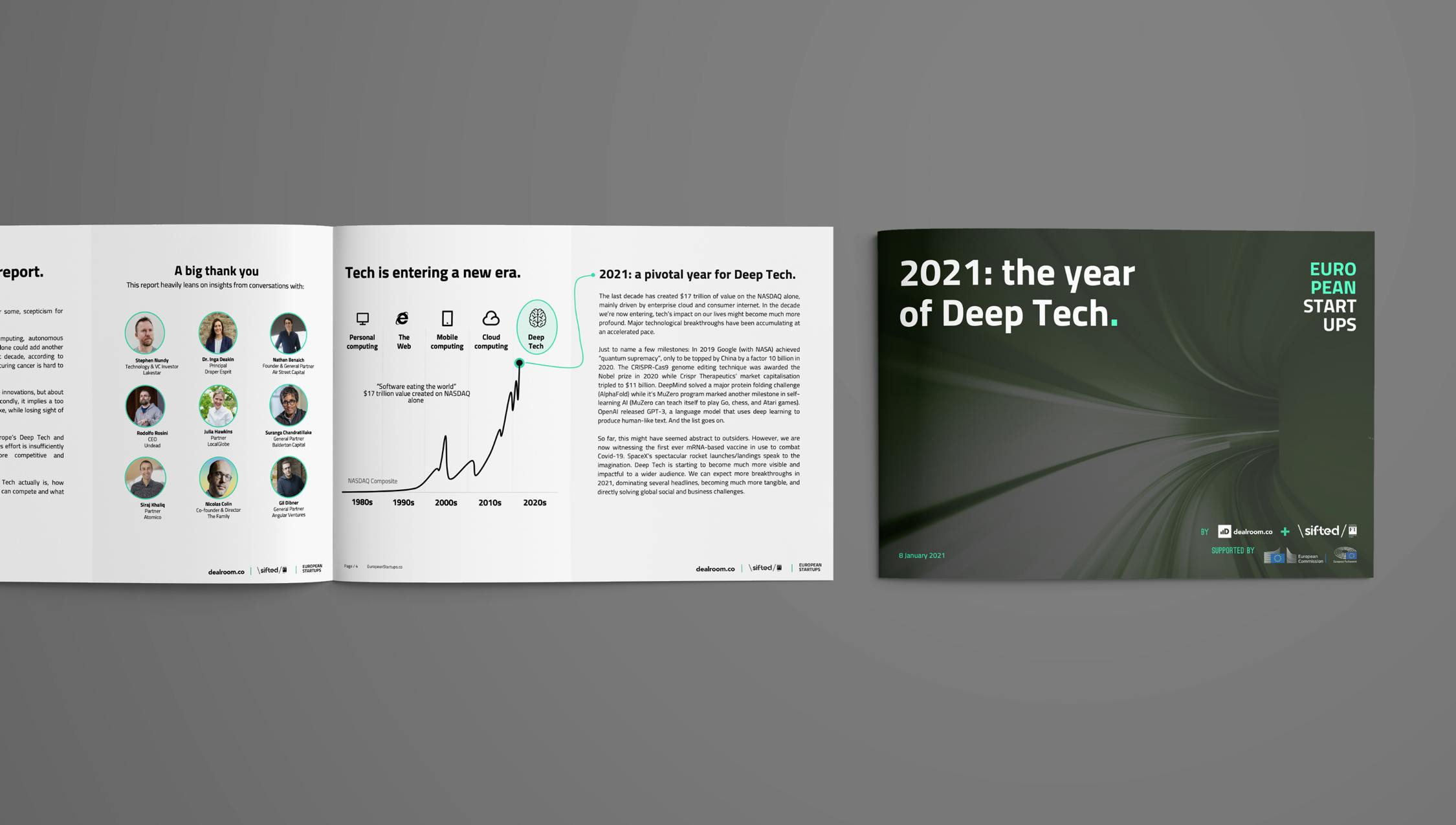 atomico's tweet card. European deep tech companies are now worth a combined €700B.  A new report published as part of the two year European Startups project, in collaboration with Sifted, supported by the European...