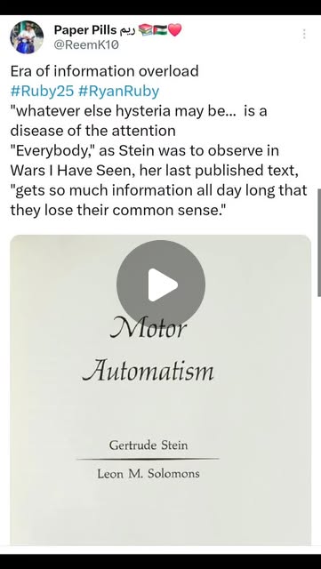 ReemK10's tweet card. Paper Pills (@paperpills10) • Instagram reel