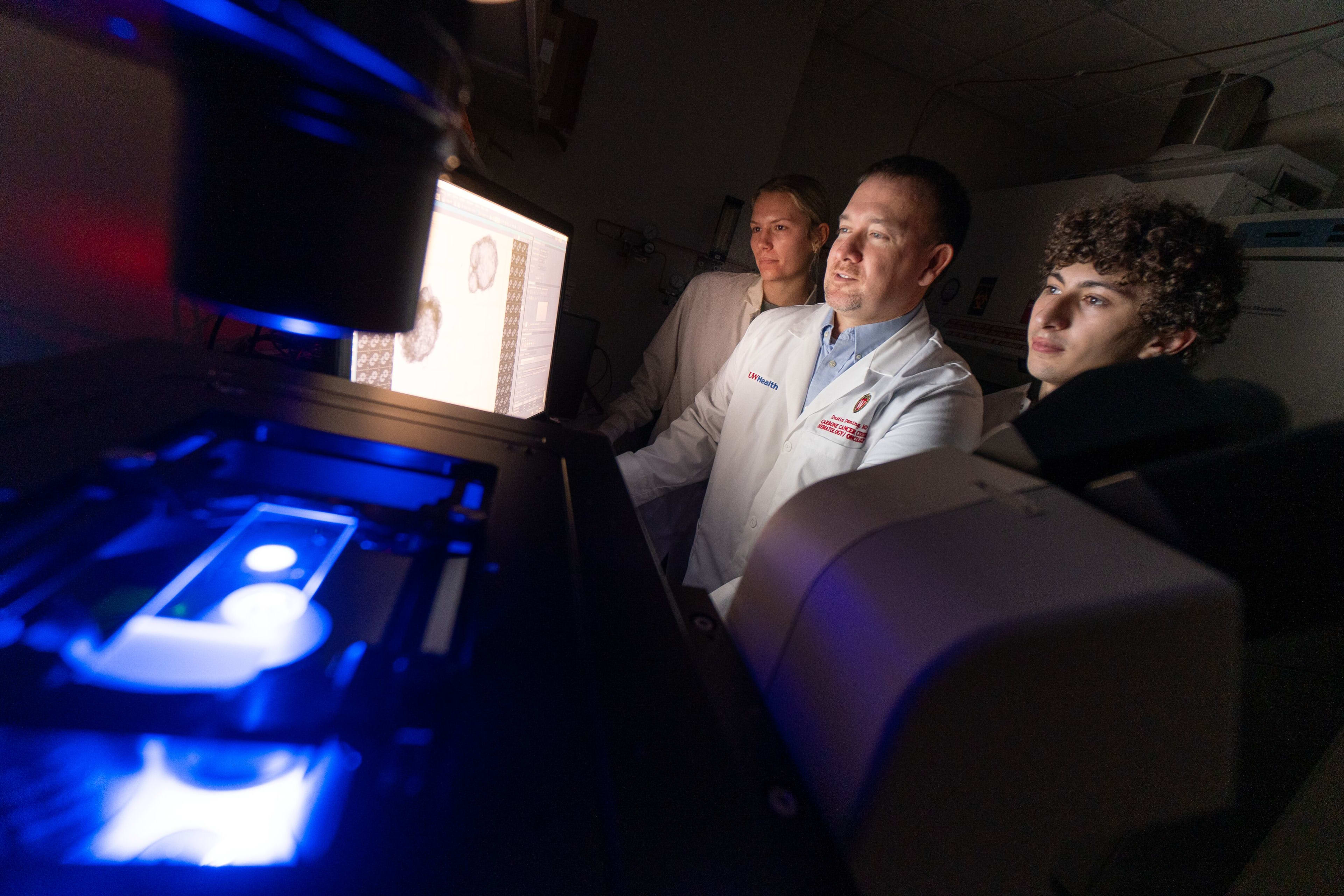 FightCRC's tweet card. Dr. Dustin Deming, a physician-scientist at UW Health | Carbone Cancer Center, knows how it feels to be a patient as a colorectal cancer survivor himself.