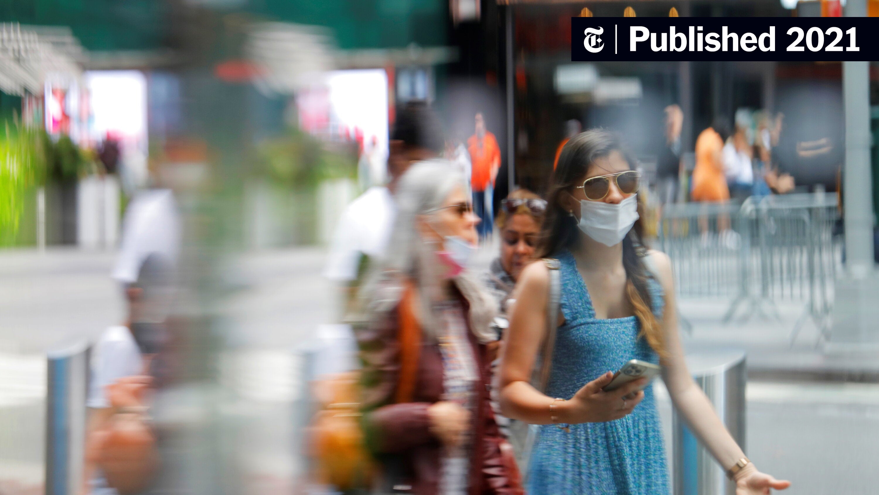 NYTHealth's tweet card. As the pandemic takes an unexpected direction, Americans again must reckon with twists in scientific understanding of the virus.