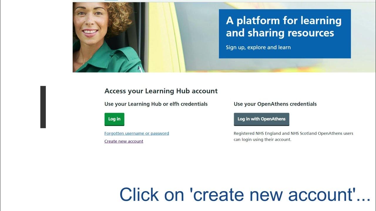 we_r_nhs's tweet card. How to create your account on NHSE's Learning Hub