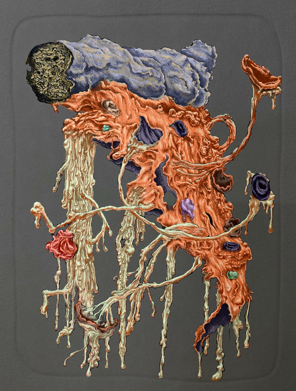 slicekeepr's tweet card. Layers of skin and dough.