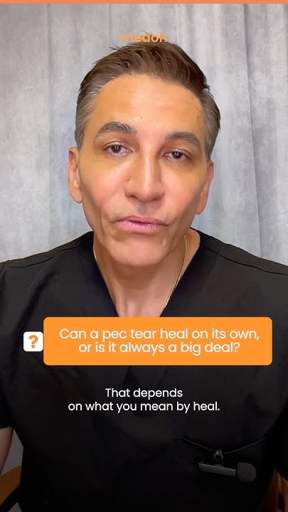 myorthodoc's tweet card. CAN A PEC TEAR HEAL ON ITS OWN WITHOUT SURGERY? #pecflexfix #moramd