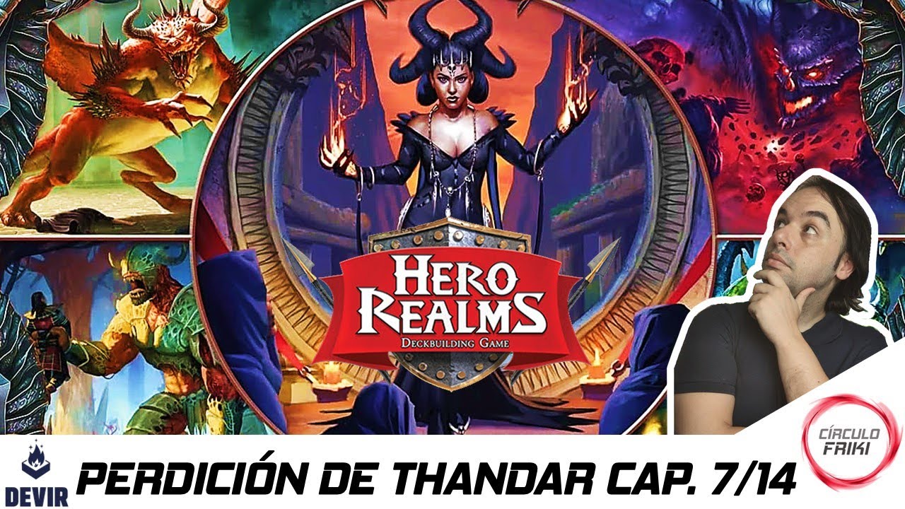 CirculoFriki33's tweet card. ⭕⚔ HERO REALMS ⚔ La Perdición de Thandar - Capítulo 7 y 14 Sacerdot...