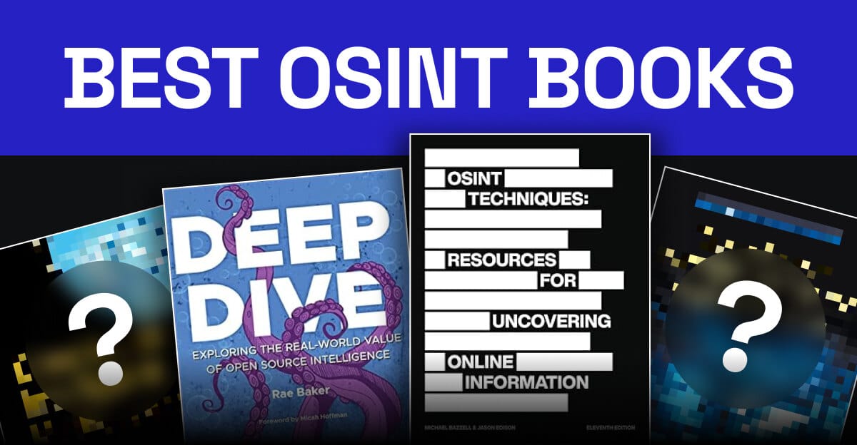 OsintTeamBlog's tweet card. Our curated bookshelf includes practical resources for intelligence professionals, from cybersecurity to investigations. Free downloads available.