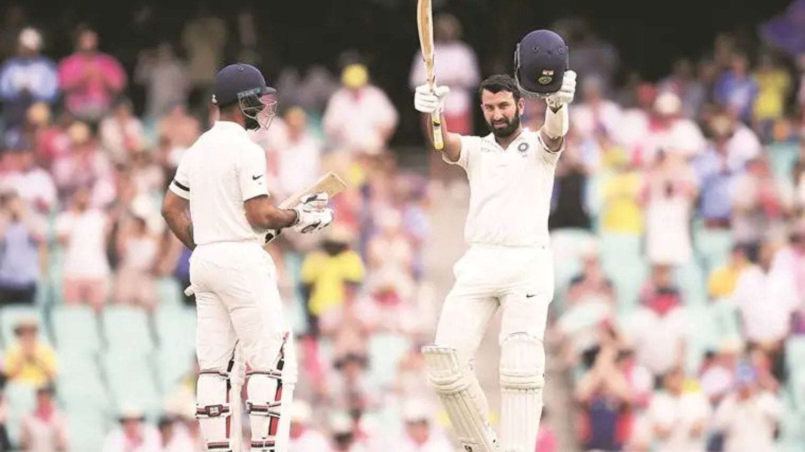 IndianExpress's tweet card. Like most great batsmen of his era, Cheteshwar Pujara conserved his finest for Australia. Against them, home and away, he averaged 49.38 and made five hundreds. Rahul Dravid, a great No.3, mustered...