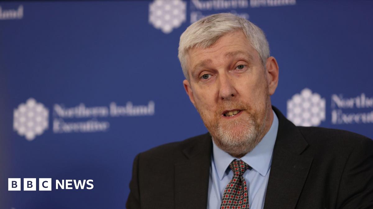 BBCNewsNI's tweet card. Stormont had asked for money to go towards the compensation bill from a data breach two years ago.