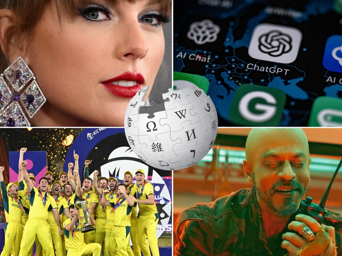 PeninsulaQatar's tweet card. New York: Remember what you searched for in 2023? Well, Wikipedia has the receipts. English Wikipedia raked in more than 84 billion views this year...