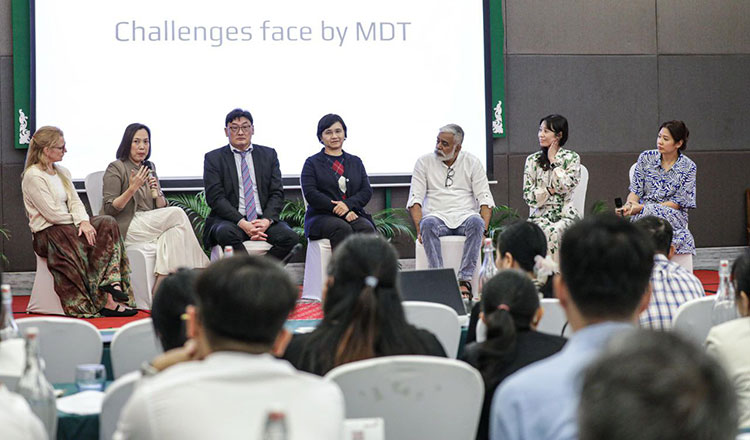 KhmerTimes's tweet card. Cambodia took a decisive step towards becoming a regional integration hub in high-tech innovation as experts from the semiconductor industry, academia, government, and international partners joined...