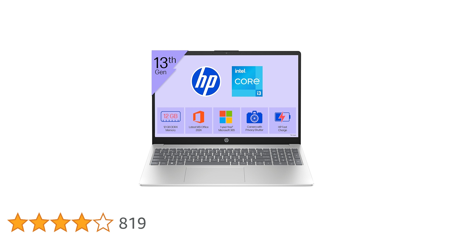 Okayspot_India's tweet card. The HP 15.6" Laptop PC empowers you to do more with the reliable power of an Intel® Processor[1], plus ample storage, and powerful graphics in a sleek, thoughtfully designed device. Created for...