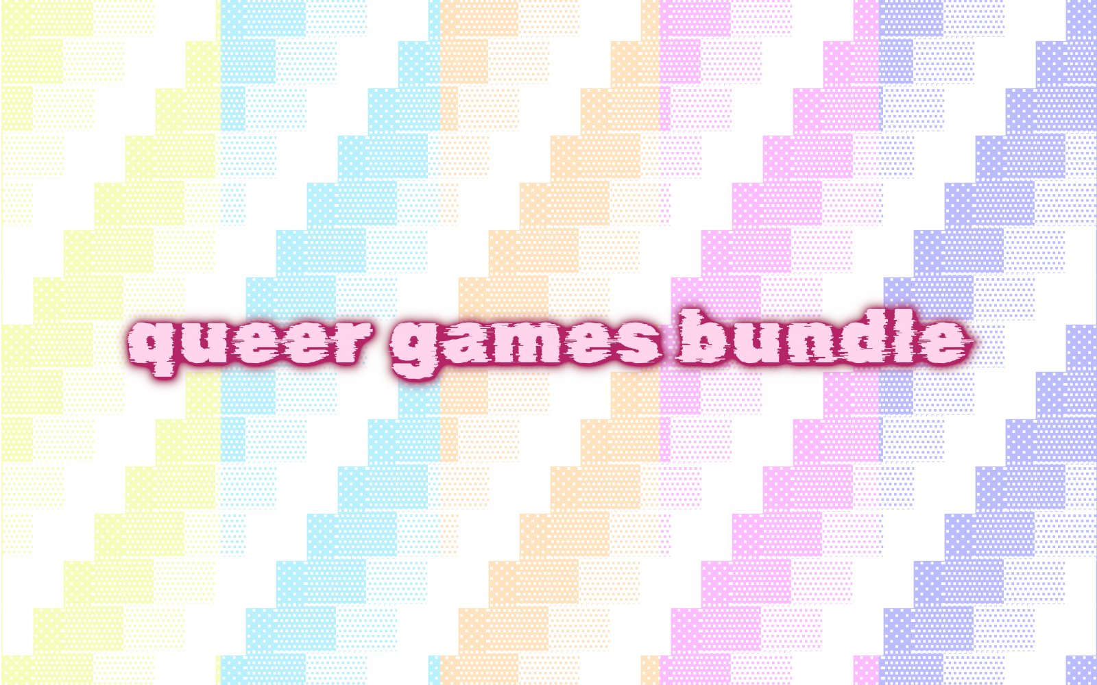 QueerGameBundle's tweet card. Queer Games Bundle 2023 (with $10+ option!): 464 items for $60.00