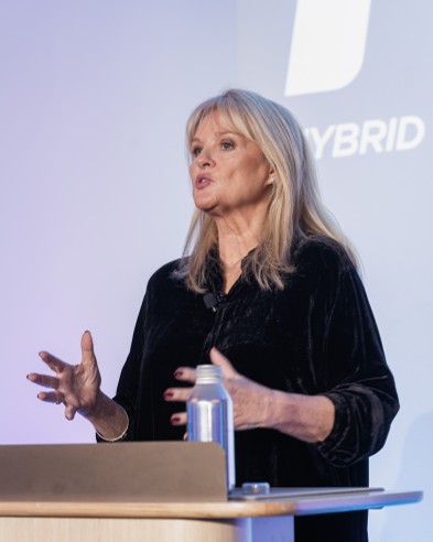 muller0907's tweet card. How to combat AI-enhanced social engineering: Dr. Mary Aiken's keynote at #HIPConf25 | Hybrid...