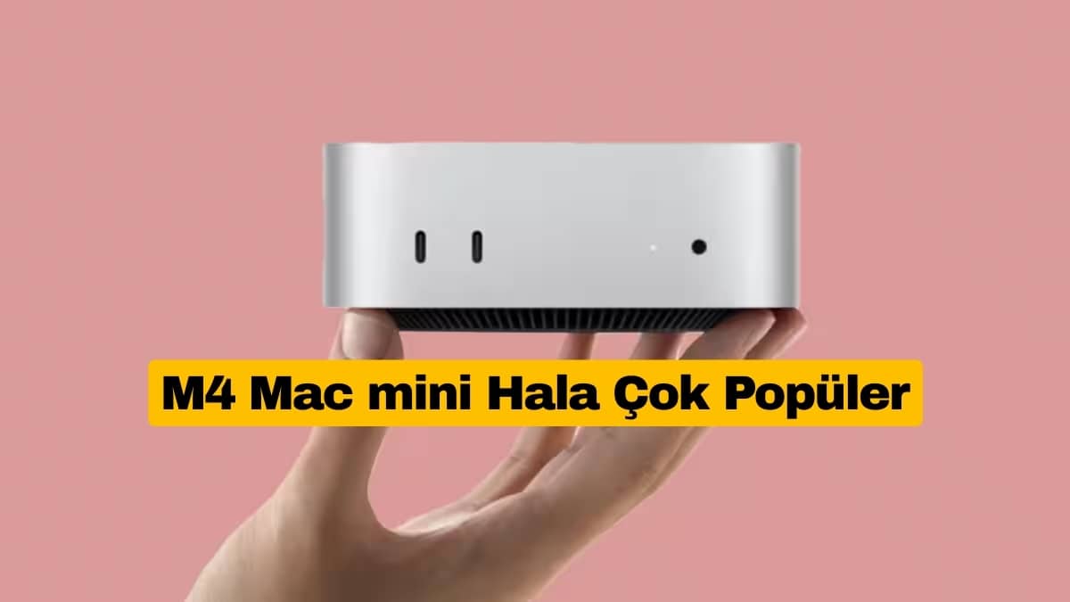 teknoburadanet's tweet card. M4 Mac mini, kompakt tasarımına rağmen sunduğu güçlü performans ve uygun fiyatıyla hala masaüstü tarafında dikkat çeken seçeneklerden biri.