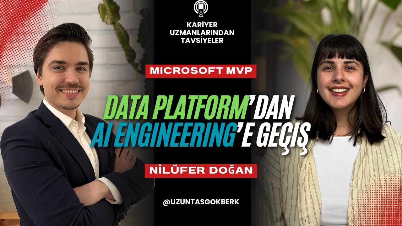 uzuntasgokberk's tweet card. Microsoft MVP Nilüfer Doğan: Data Platform’dan AI Engineering’e Geçiş