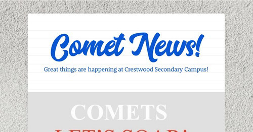 csdcomets's tweet card. Comet News!