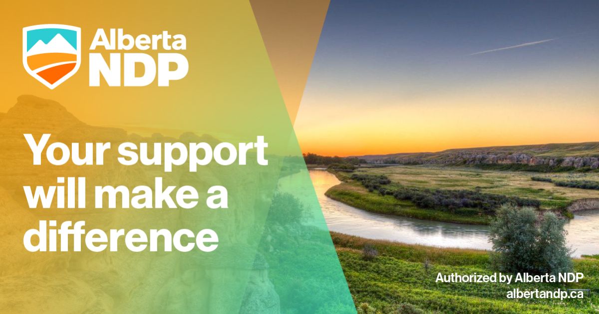 sehscalgary's tweet card. Join us as we work towards a better future for Alberta.