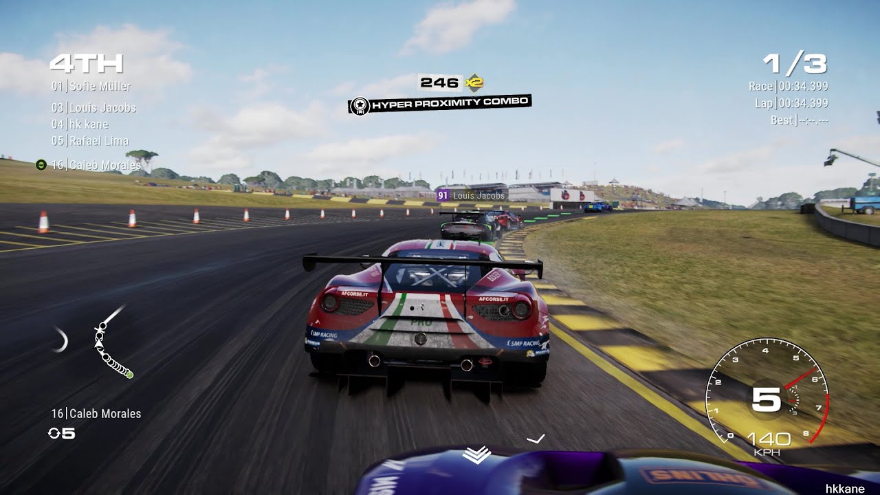 hkkaneGAME12's tweet card. GRID (2019) Career Mode PC Gameplay P.56