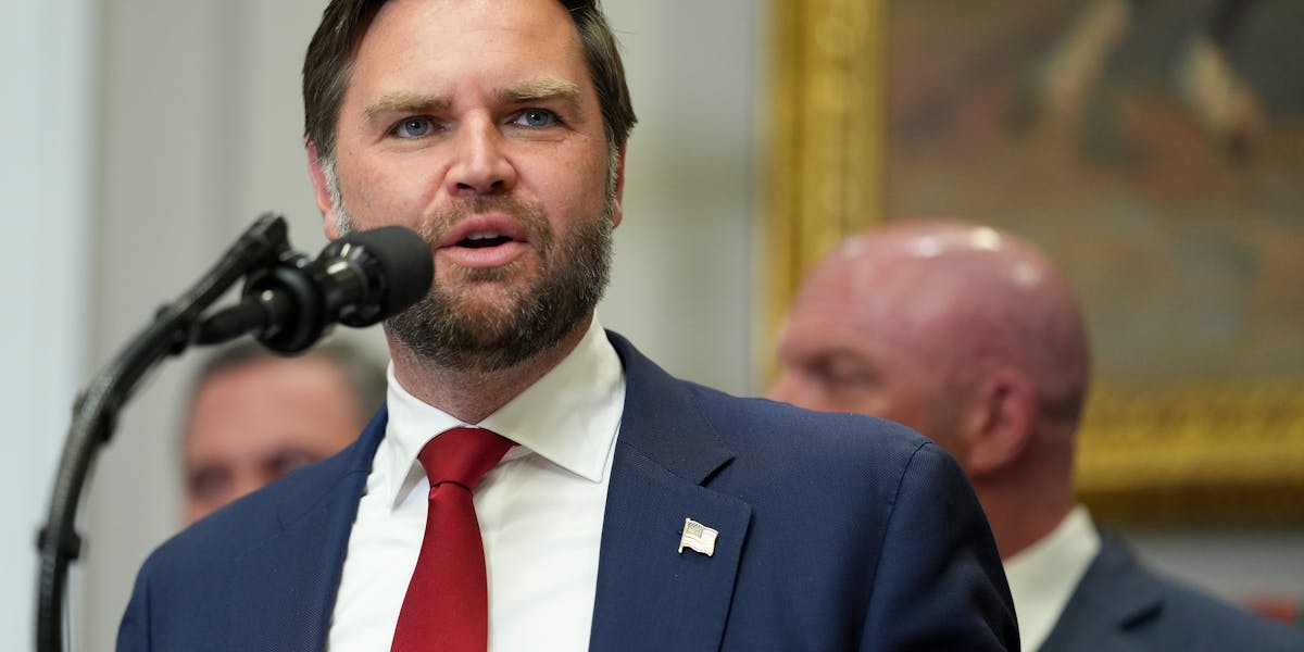 DemocracyGhost's tweet card. The vice president saw no problem with the request.