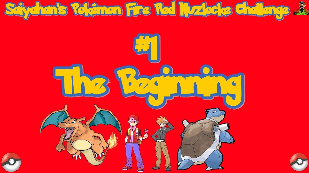 SaiyahanGaming's tweet card. Saiyahan's Pokemon Fire Red Nuzlocke Challenge #1 The Beginning