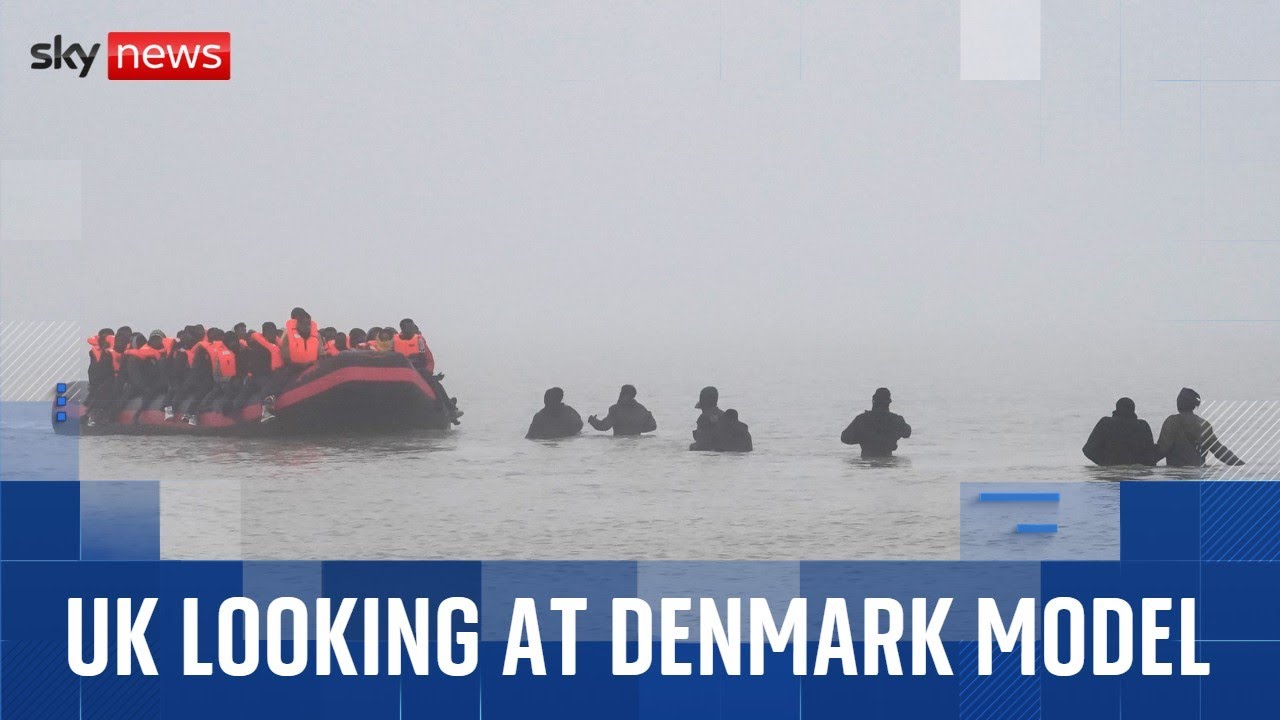 UKNewsTweets687's tweet card. UK looking at Denmark model to cut illegal migration