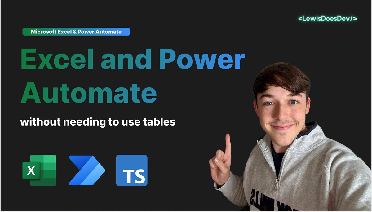 Maplytics's tweet card. Add data into an Excel workbook using Power Automate without the need to rely on tables. Use Office Scripts and TypeScript with Power Automate to make this possible.