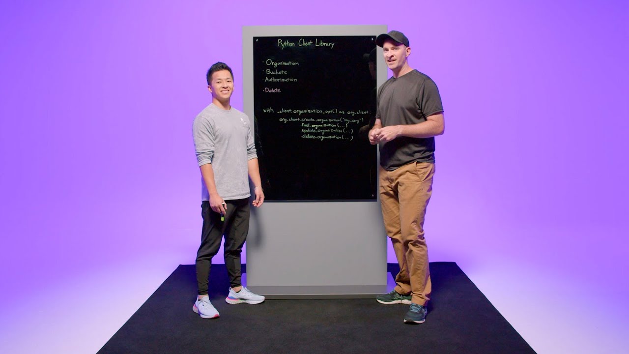 InfluxDB's tweet card. Using the InfluxDB Python Client Library Administrative APIs