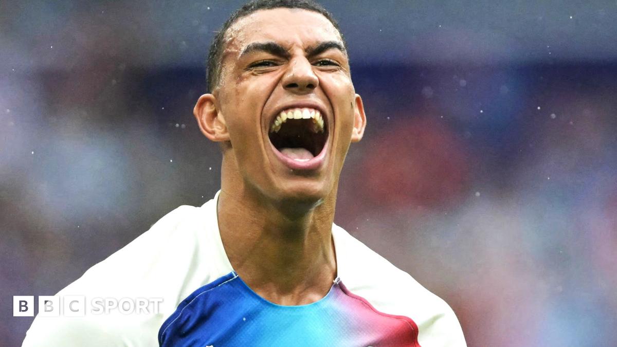 MikeHensonBBC's tweet card. Aaron Grandidier Nkanang was born and raised in London, but his rugby life has taken a twisting route to Olympic rugby gold with France.