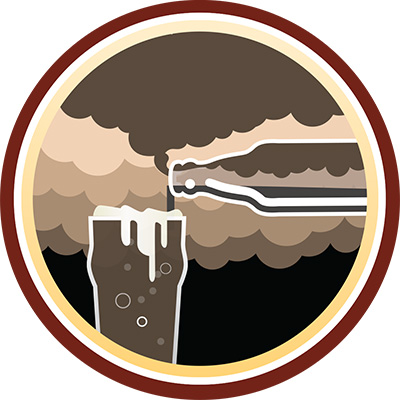 DomuleHowe's tweet card. Down In Smoke (Level 2): Take a whiff and enjoy that smooth, smoky aroma while you down the whole pint. That's 10 different Smoked beers. Try 5 more for Level 3!