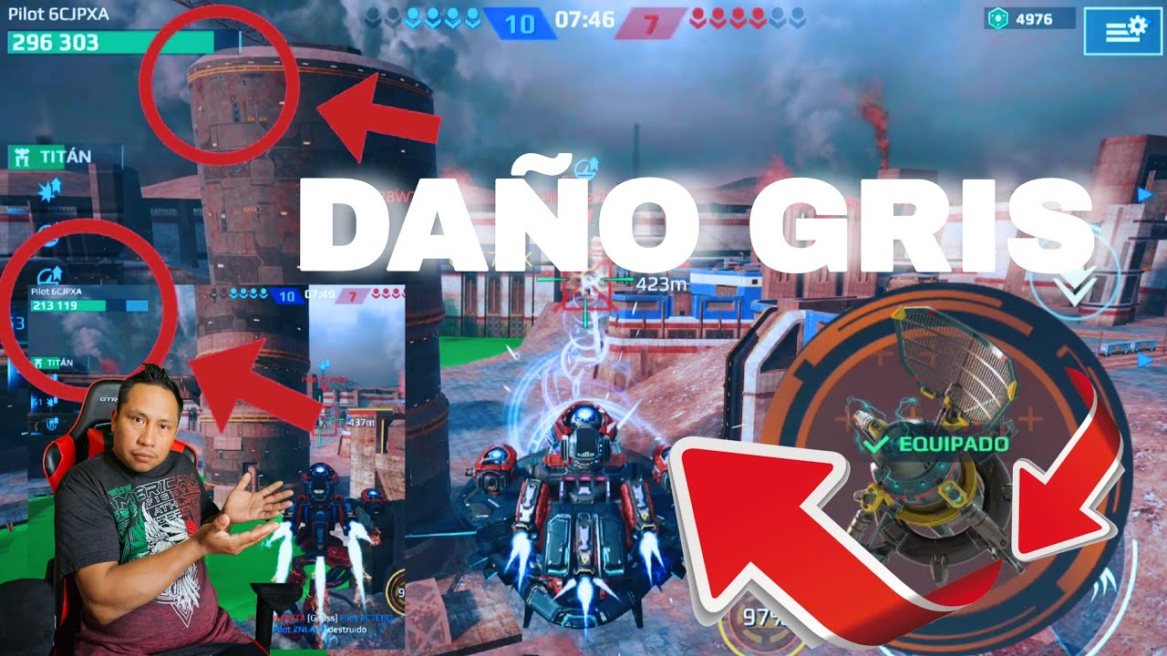 Turb0commander's tweet card. ESTA ES LA RAZON EL PORQUE SE NERFEO LA RECUPERACIÓN DAÑO GRIS A...