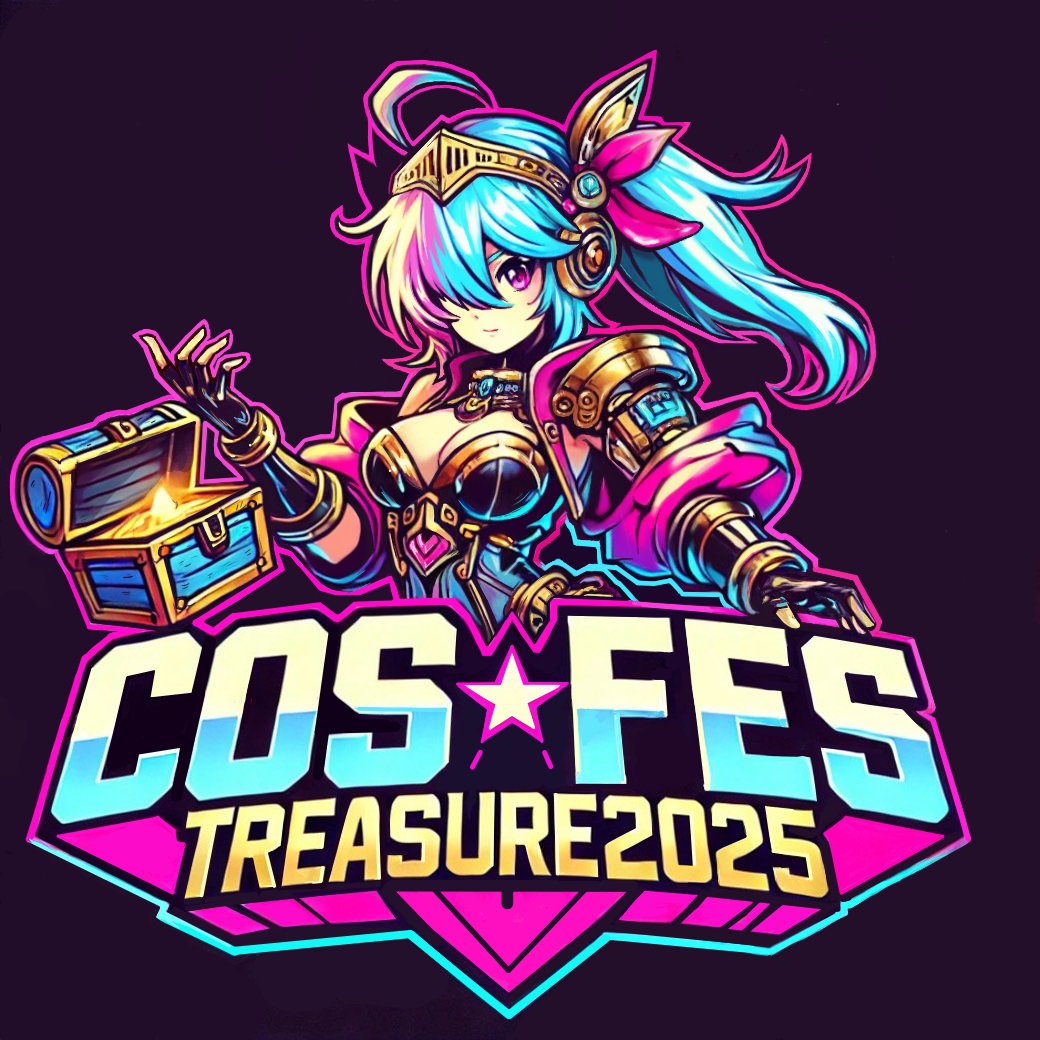 COSFES_GROD's tweet card. COS★FES TREASURE開催中！ 大洗海上花火大会2025 ~千櫓祭~ に、推しのオリジナル提灯を沢山飾ろう！