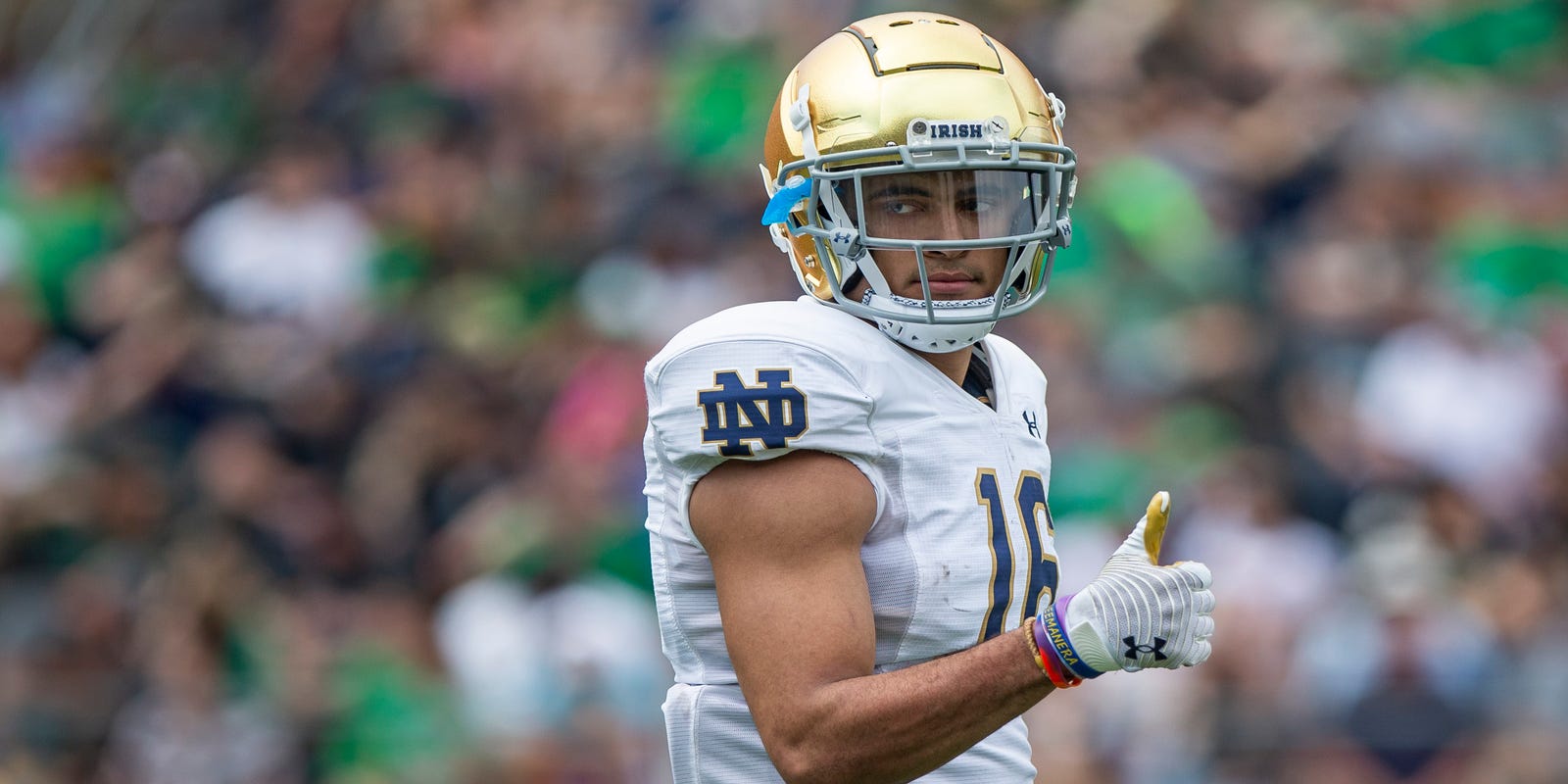 MikeBerardino's tweet card. Former All-America safety Brandon Joseph, a Northwestern transfer, hopes to transfer his outsized confidence to his new teammates at Notre Dame