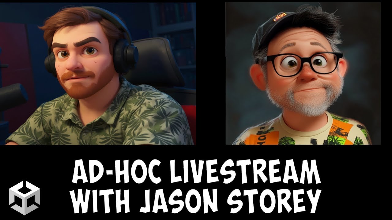 SoftwareOil's tweet card. Ad-hoc Unity Game Dev Chat with Jason Storey