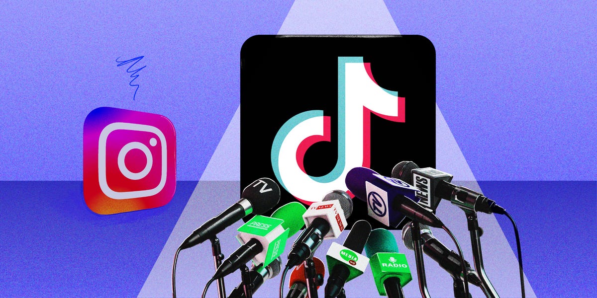 marissa_cbs's tweet card. Instagram's algorithm favors top creators and influencers, whereas TikTok's algorithm favors the most interesting content. It's a catch-22.