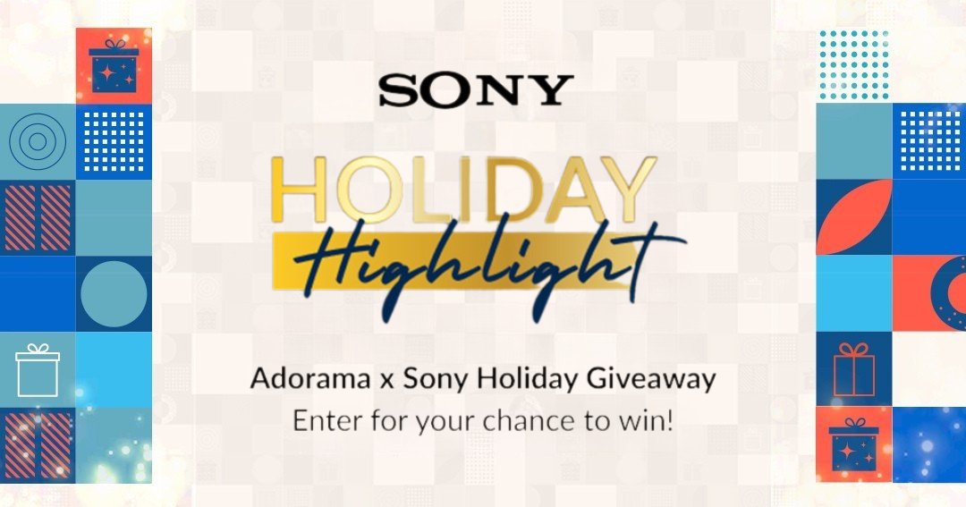 helpisuffer's tweet card. Enter the Adorama Weekly Holiday Giveaway! for a chance to win Sony Alpha a7 IV Mirrorless Camera! Hosted by Adorama.com, this giveaway ends on November 28, 2025. Complete simple actions to boost...