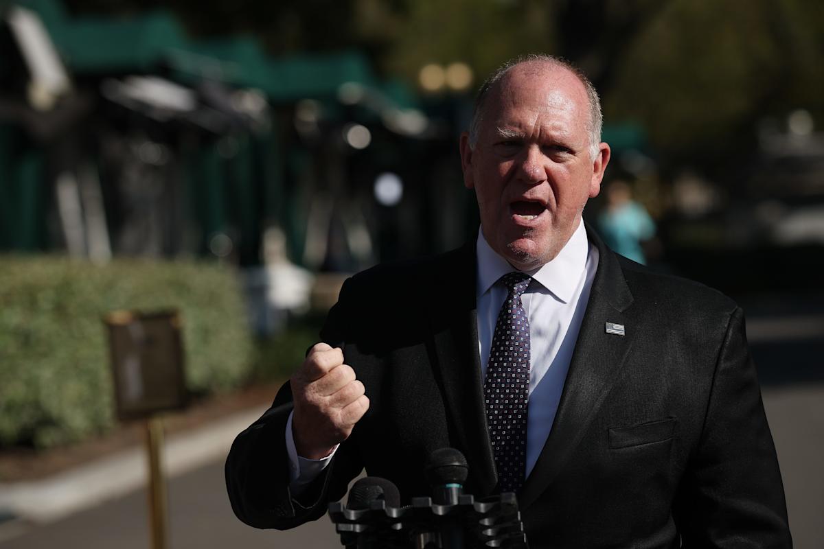 boxjudge's tweet card. Neither the White House nor the Department of Justice denied in statements that a probe of Homan had occurred.