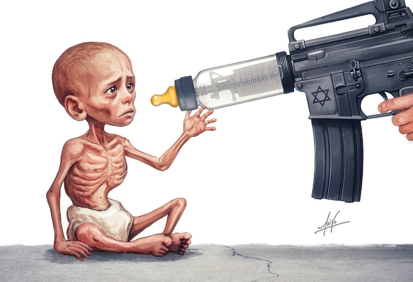 tuxitagnu's tweet card. La viñeta de Luiso García  