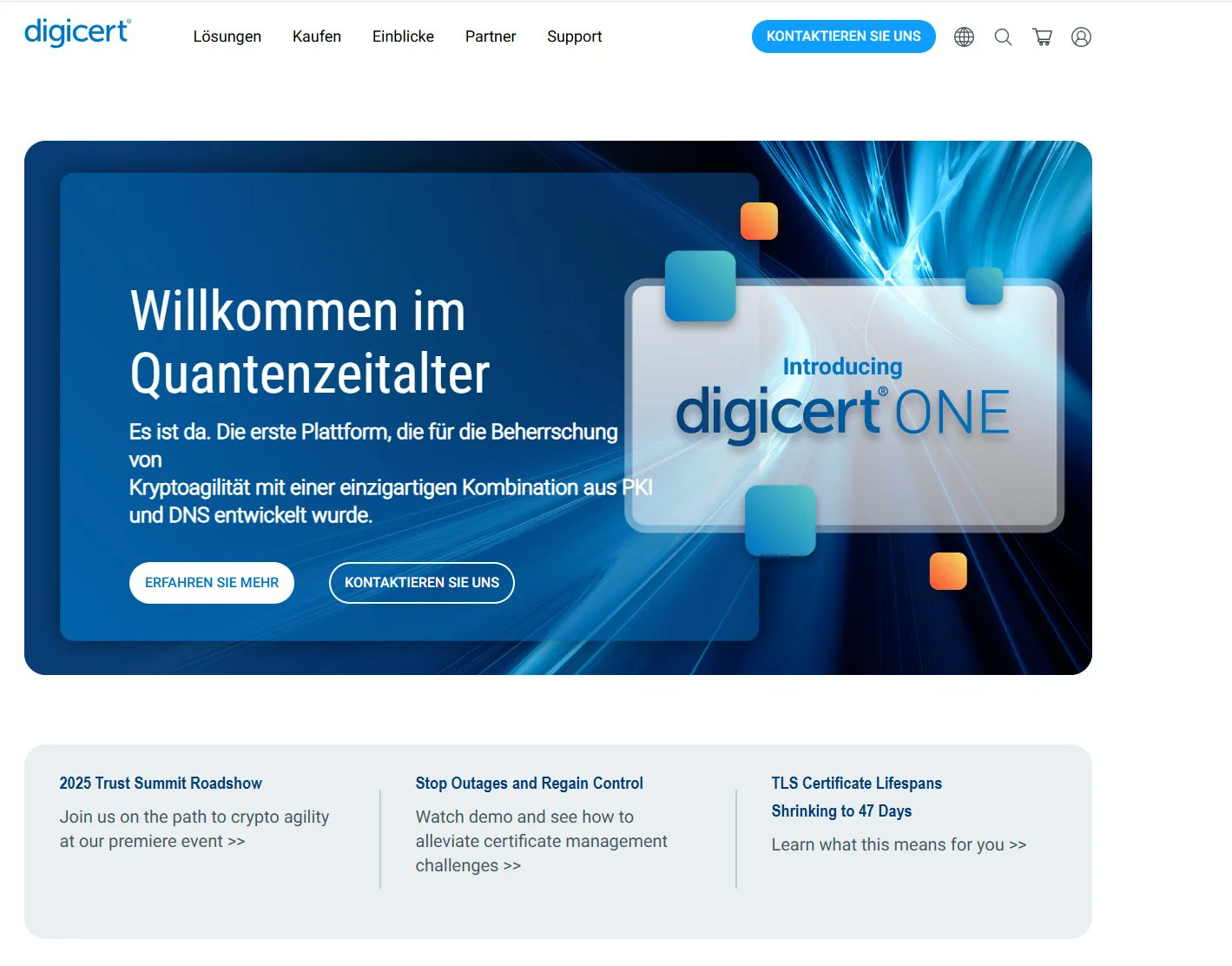 JjungSscg's tweet card. DigiCert integriert den Trust Lifecycle Manager in F5 ADSP und bietet Unternehmen zentralisiertes Zertifikatsmanagement für Multicloud.
