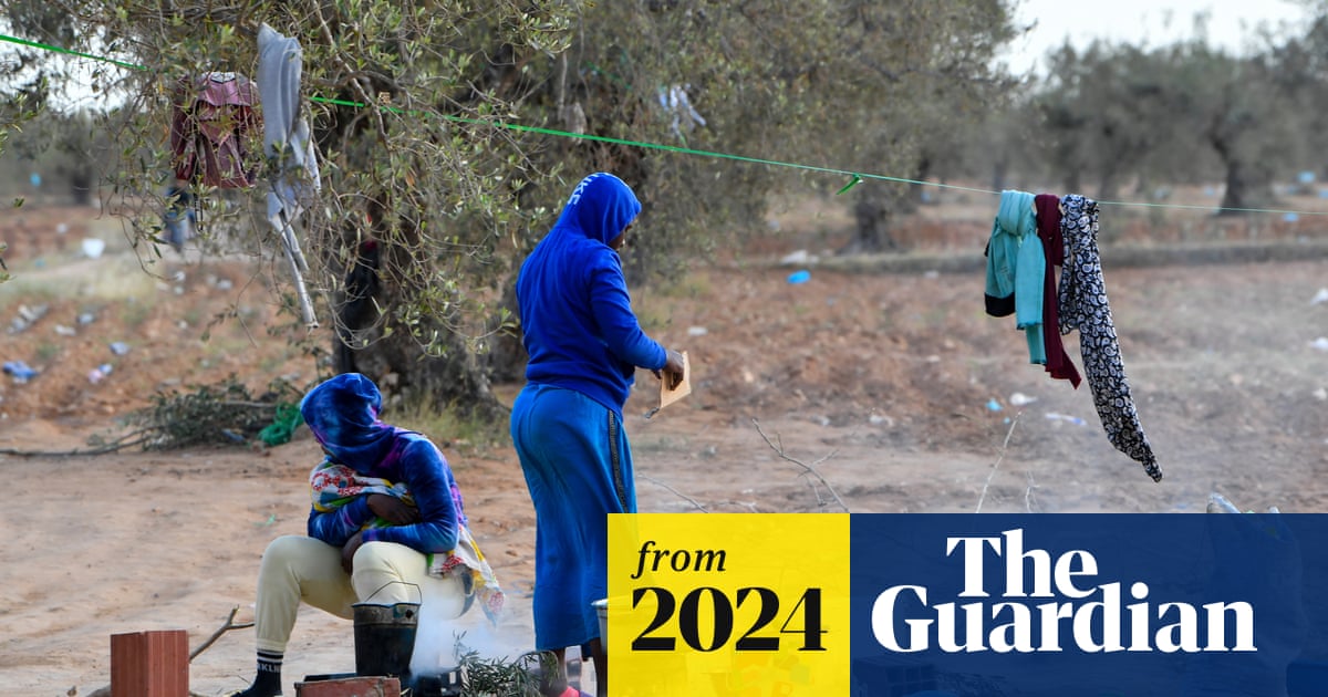 GdnDevelopment's tweet card. As a nurse I helped to build a small clinic in a Tunisian refugee camp where we treat machete wounds and disease day and night. But we cannot treat malnutrition without food