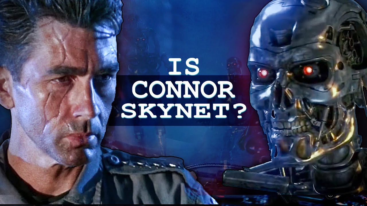 SlavReact's tweet card. IS JOHN CONNOR SKYNET? The Secret Truth Behind the Time Loop