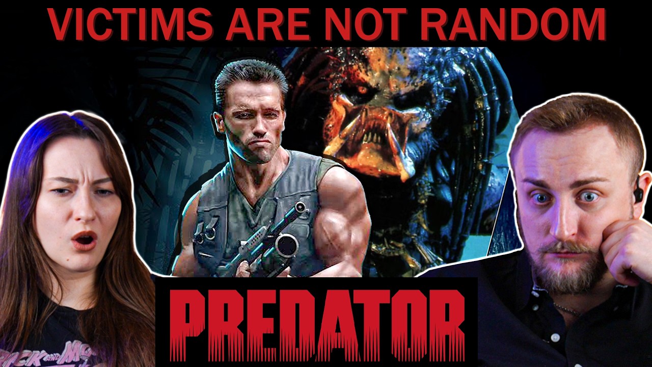SlavReact's tweet card. PREDATOR'S VICTIMS ARE NOT RANDOM! | Slavic Couple Reaction | First...