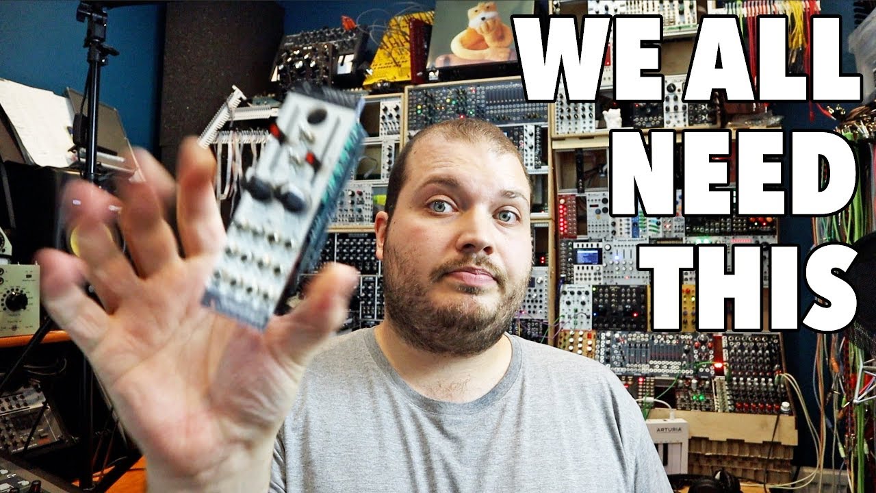 TinShedModular's tweet card. Joranalogue Contour 1 - Slew Limiter & Function Generator // The...