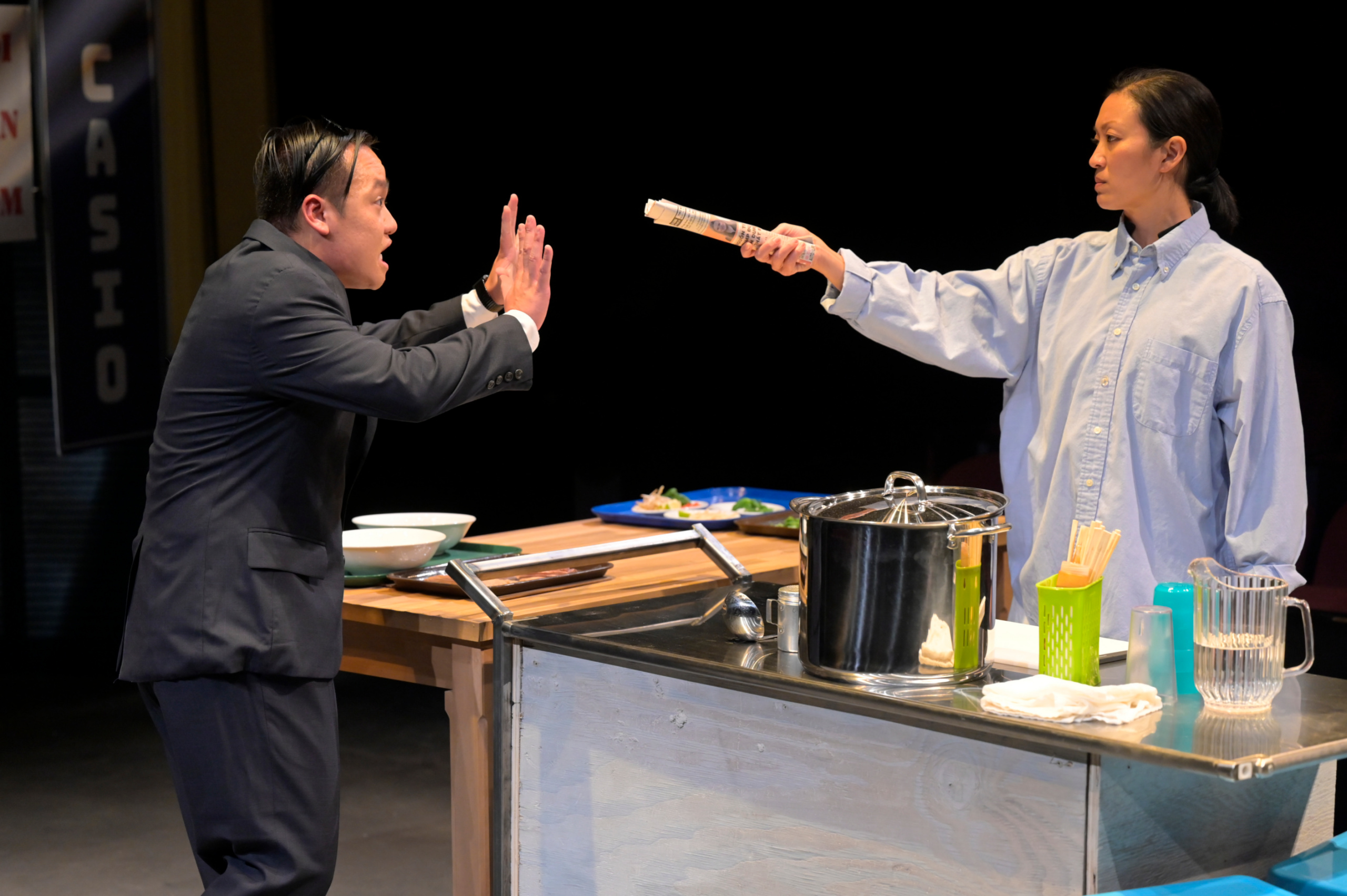 joshfc's tweet card. The Aurora Theater Company's latest show looks at the thorny issue of Vietnamese noodle soup through a comedic lens.