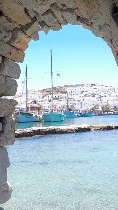 handeberkoglu's tweet card. Paros, Greece. Travel Channel. @SmartTravelerTv