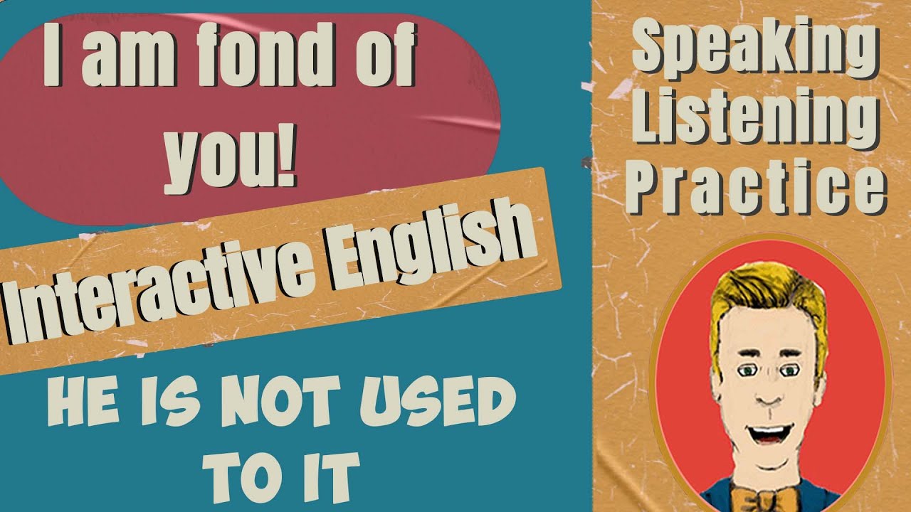 ESLClassWithMe's tweet card. Idioms: “I AM FOND OF YOU” learn and practice it While practicing “WA...