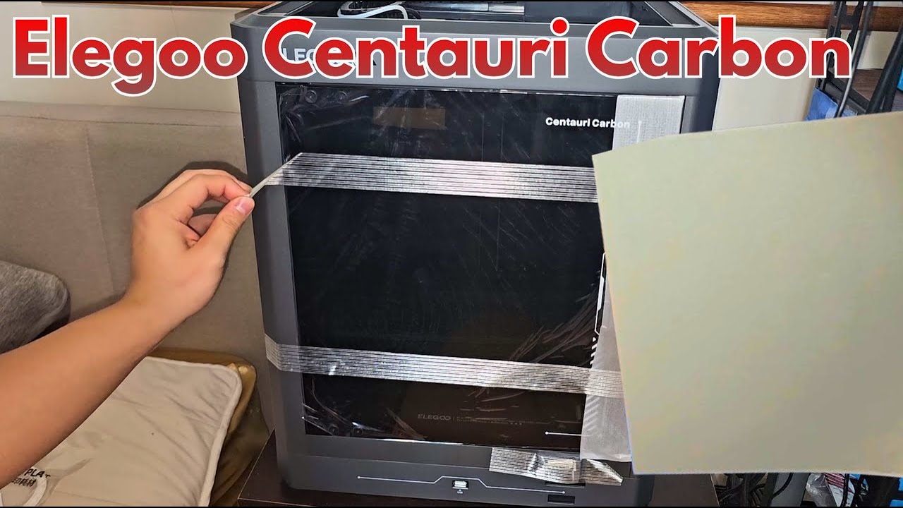 scratch3dprint's tweet card. Elegoo Centauri Carbon Is It Worth $300? | Clogged While Printing! |...