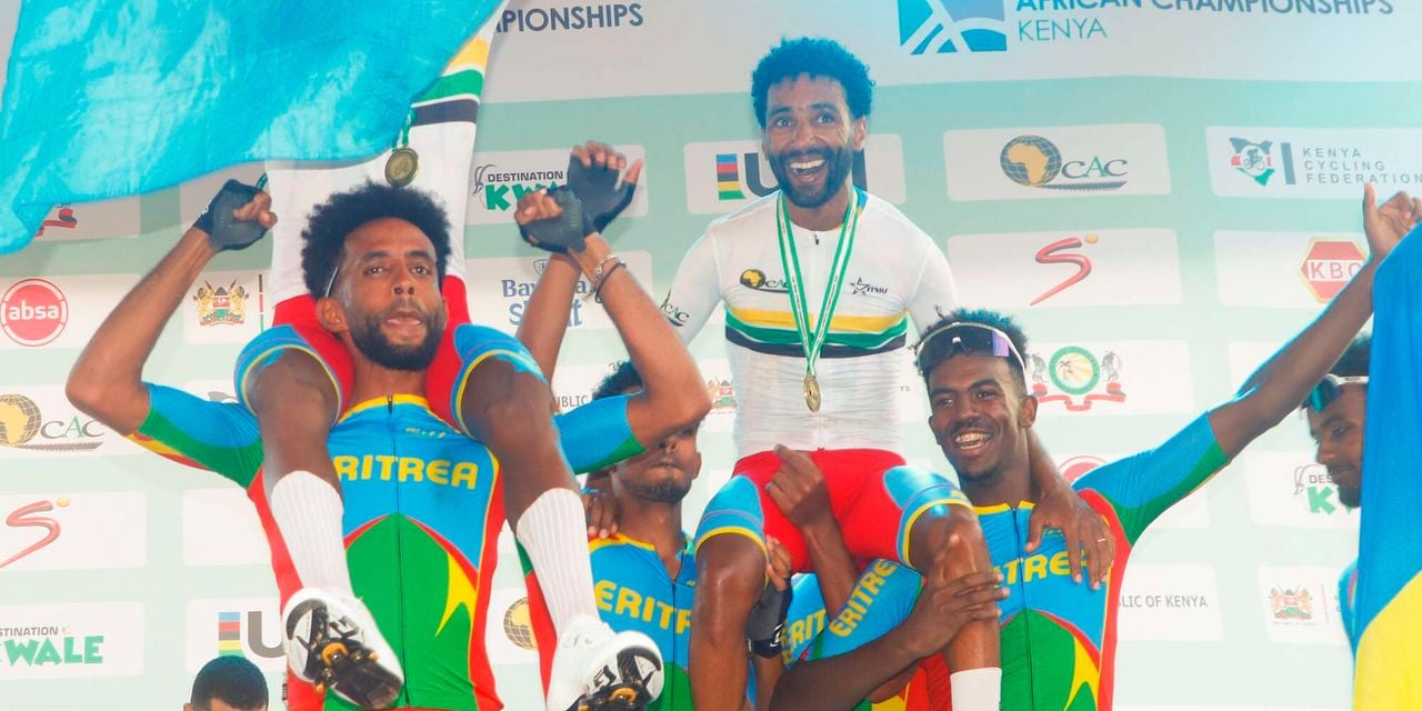 GhideonMusa's tweet card. Eritrea’s Merhawi Kudus and Natan Tesfalem delivered stand-out performances in men’s elite race