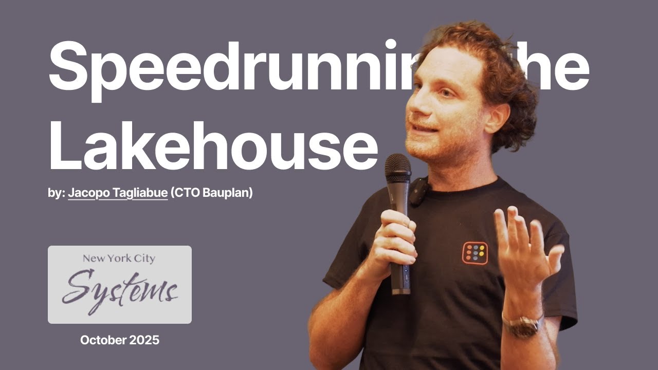 ngeloxyz's tweet card. Speedrunning the Lakehouse