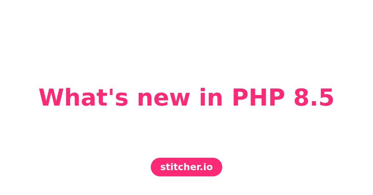 simplygoodwork's tweet card. A blog about modern PHP, the web, and programming in general. Follow my newsletter and YouTube channel as well.